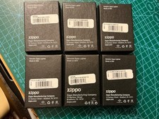 6 x Zippo Lighter Box –