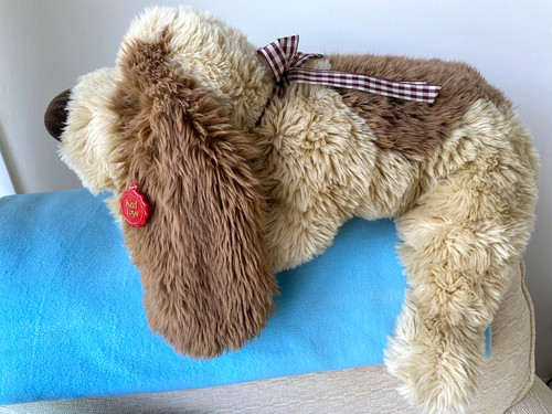 Keel toys cream - cream, dog