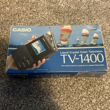 Vintage Casio TV-1400 LCD