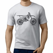 JL Illustration For A Yamaha YZ125 2017 Motorbike Fan T-shirt