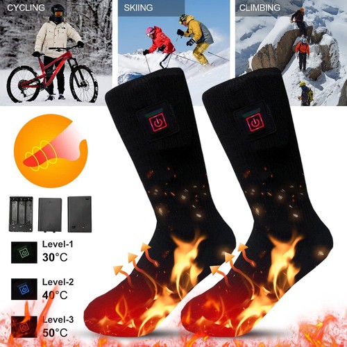 Electric heated socks for men - electric,
