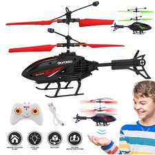 Remote Control Helicopter,RC Mini Helicopter with LED,Cool Electric Airplane Toy