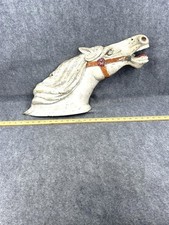 antique horse head hanging