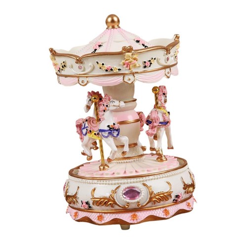 Carousel music box - box, light