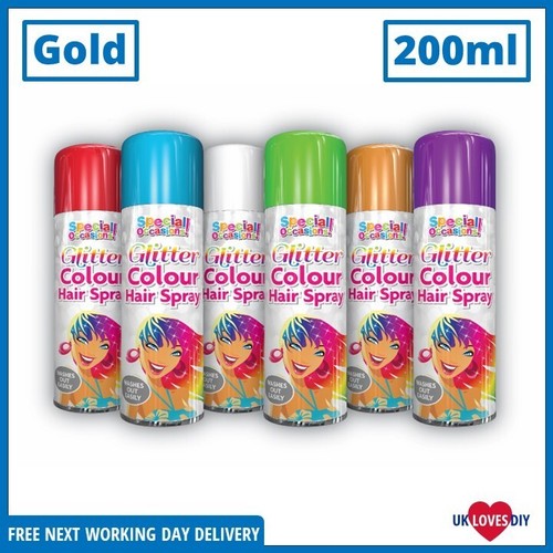 Gold hair glitter spray - pf,