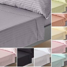 Egyptian Cotton Satin Stripe