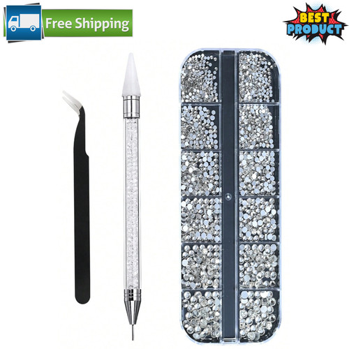 Glass rhinestones flatback - rhinestones,