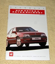 Vauxhall Astra Mk2 1989 Models