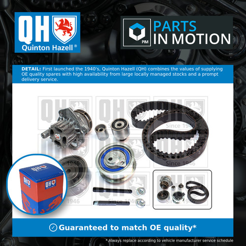 Timing belt water pump kit - &,