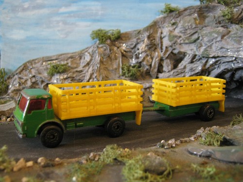 Matchbox dodge cattle - matchbox,
