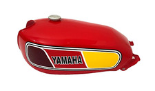 Yamaha 250 DT DT250 Enduro Alloy Red Painted Fuel Petrol Tank 1977-1979 |Fit