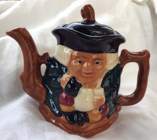 Crown devon toby tea pot - devon,