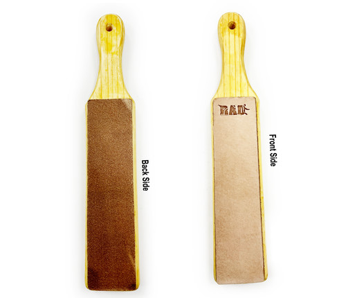 Double sided leather - leather, strop
