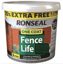 Ronseal 5L One Coat Life Quick