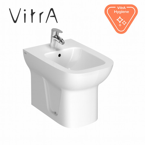 Back wall bidet 540mm - 540mm, white