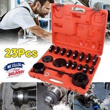 Front Wheel Drive Bearing Puller Press Adapter Removal Tool Kit Set 23PCS w/Case