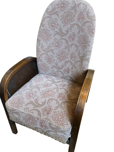 Vintage deco recliner - deco,