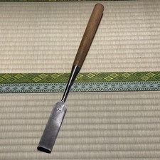 SOTOMARU TUKI NOMI Japanese Slick Chisel Suketomi #322 16" Carpenter Sculpture