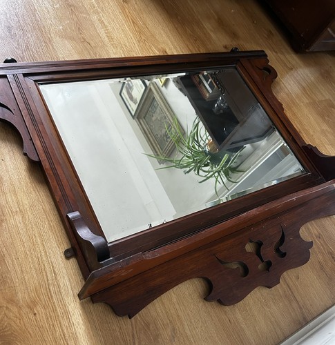 Edwardian over mantle mirror - mirror, /