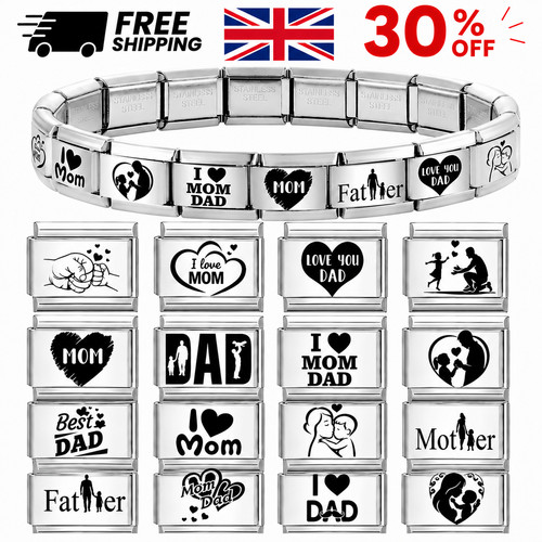 Italian charms bracelet - italian,