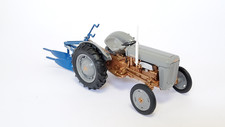 1:32 scale Ferguson FE35 & MF Plough Set Die-cast Model - J7126