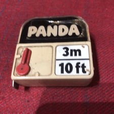 Vintage Panda  Tape Measures Uni-Matic UM3ME 10ft 3m Collectable Tape