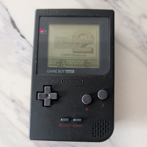 Nintendo gameboy pocket black - nintendo,