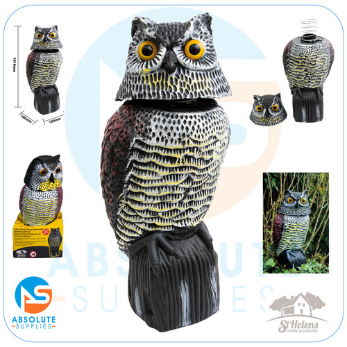 Helens decoy owl rotating - decoy,