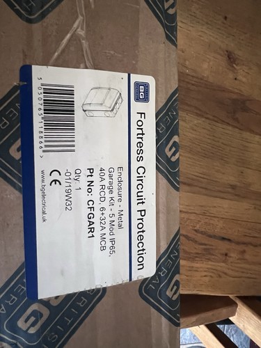 Garage fuse box - garage,