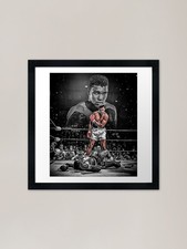 Boxing Muhammad Ali Framed Art