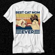Best Cat Mom Ever Vintage