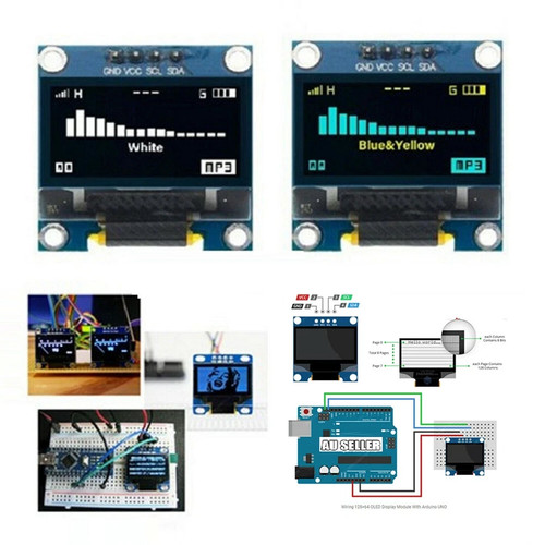 Oled display 128x64 - 0.96,