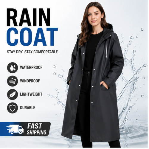 Waterproof raincoat poncho - raincoat,