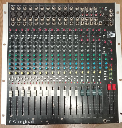 Soundcraft spirit m12 - soundcraft,