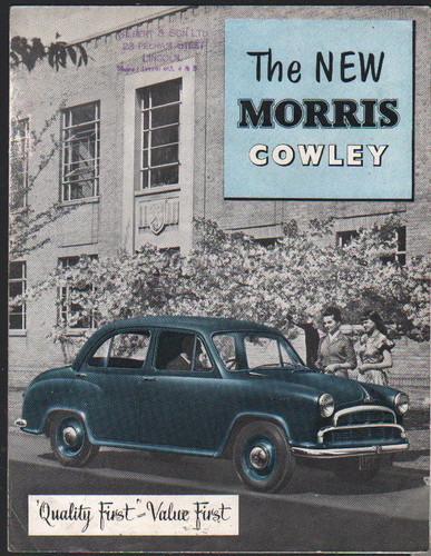 1954 morris cowley motor car - morris,