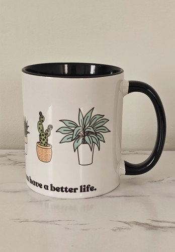 Plant lover coffee mug i - lover,