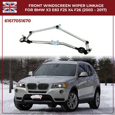 NEW BMW X3 E83 F25 FRONT WINDSCREEN WIPER LINKAGE 61617051670 2004 - 2010