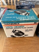 Hanimex Vista Viewer Battery Operated Slide Viewer Vintage