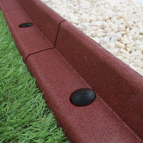 Flexible lawn edging - lawn,