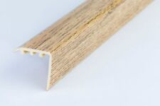 STAIR EDGE NOSING  UPVC WOOD EFFECT -TRIM- EDGING NOSING 900mm x 25mm x 25mm