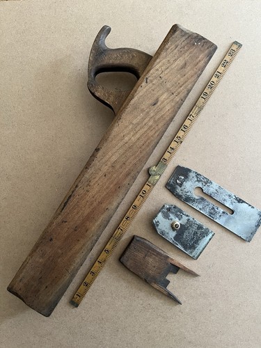 Vintage wooden jointer - vintage, 21”