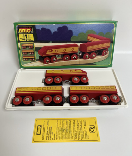 Brio red diesel train set - brio,