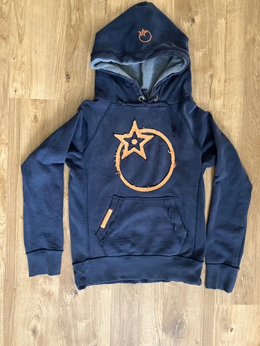 Orange mtb vintage hooded - orange,