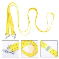  Car Tow Dolly 4-meter Towing Strap Vehicle Tow Rope Pull Strap Heavy Duty