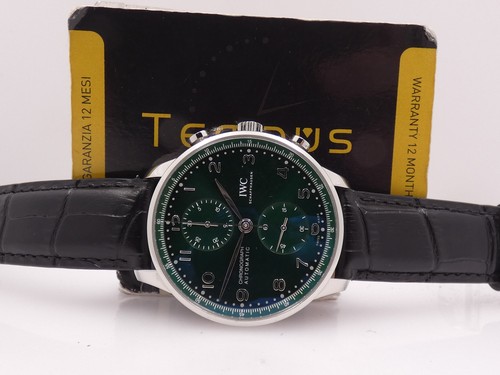 Iwc portuguese chrono green - iwc,