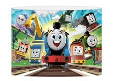 THOMAS & FRIENDS - 10" Lightshade, Touch Lamp, Wall Art, Wall Clock or Bundle