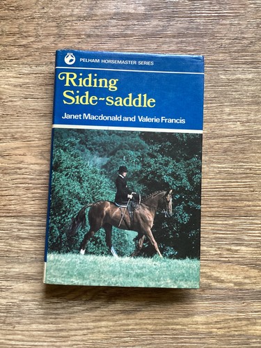 Riding side saddle - riding, w
