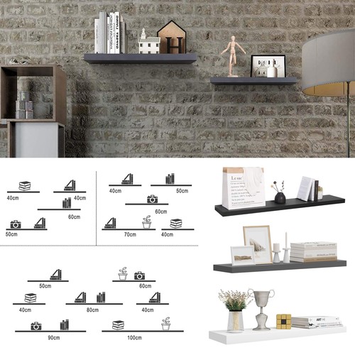 Woltu floating wall shelves - floating,