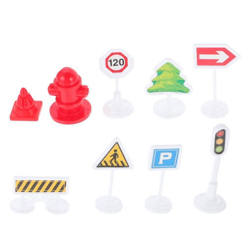 Pcs traffic signs road - ,