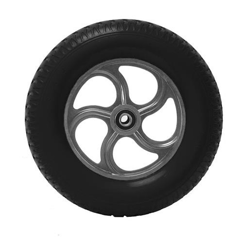 Puncture proof grey wheel - puncture,